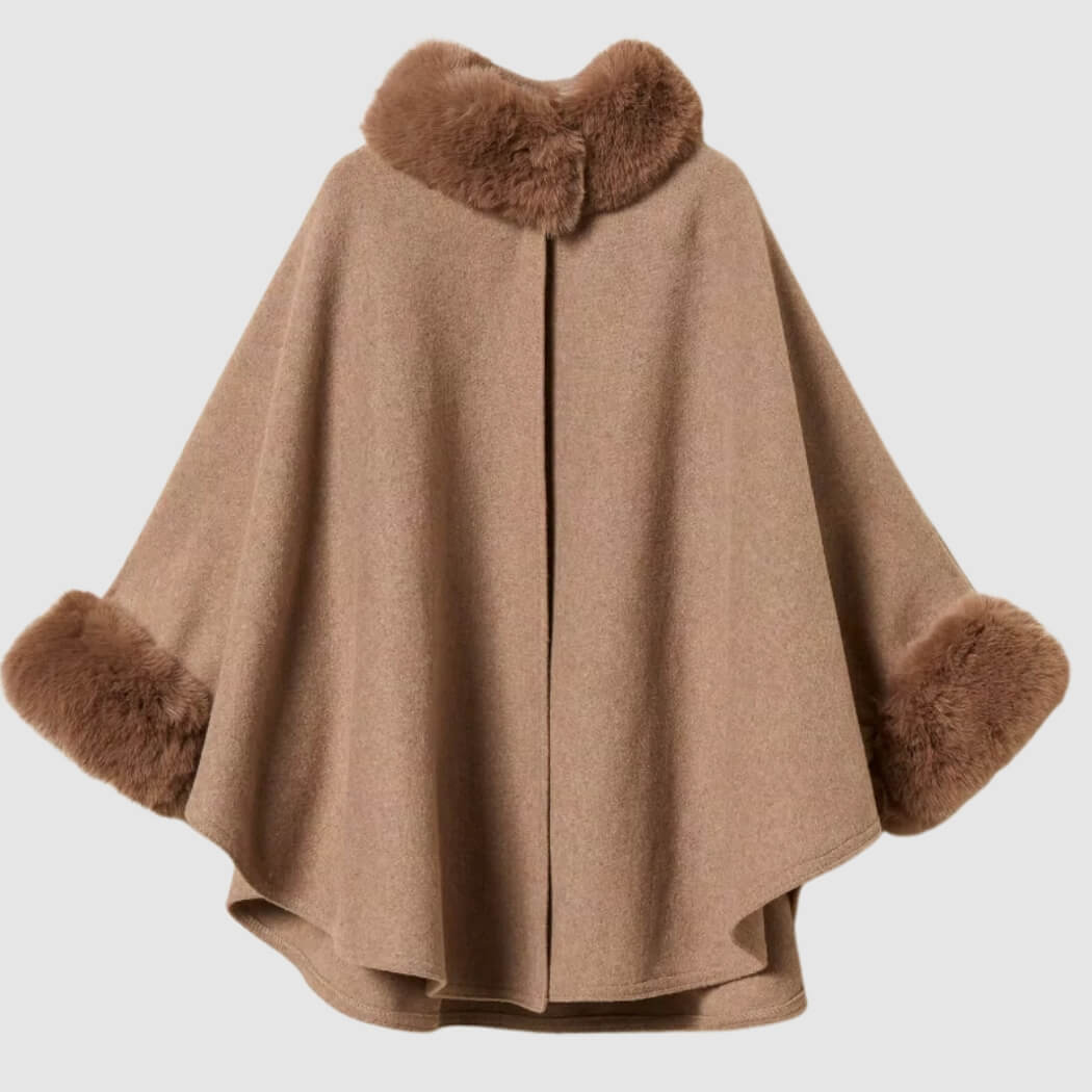 TWINSET PONCHO 262TO5730 BEIGE