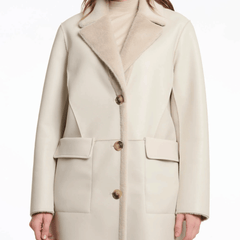 RINO&PELLE CAPPOTTO REVERSIBILE TATIANA BEIGE