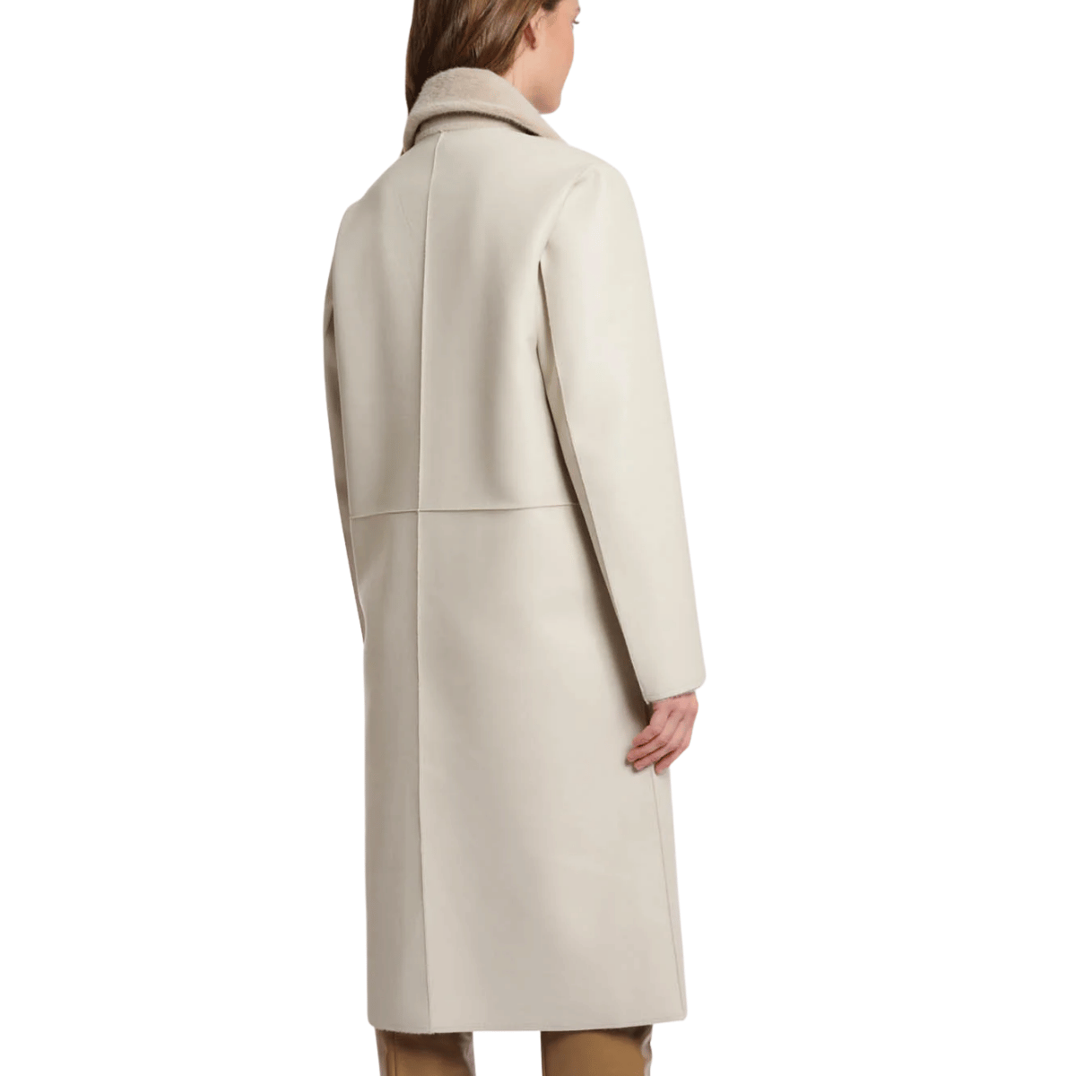 RINO&PELLE CAPPOTTO REVERSIBILE TATIANA BEIGE