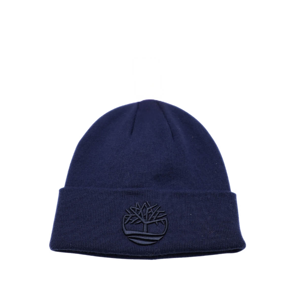 Berretto Timberland A2PJR colore blu in maglia.