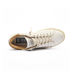 4B12 SNEAKERS EVO U104 BIANCO E MARRONE