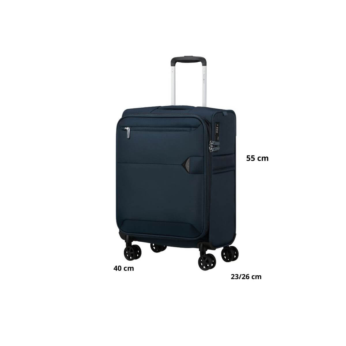 SAMSONITE BAGAGLIO A MANO KO7-005-01 URBIFY NAVY BLUE