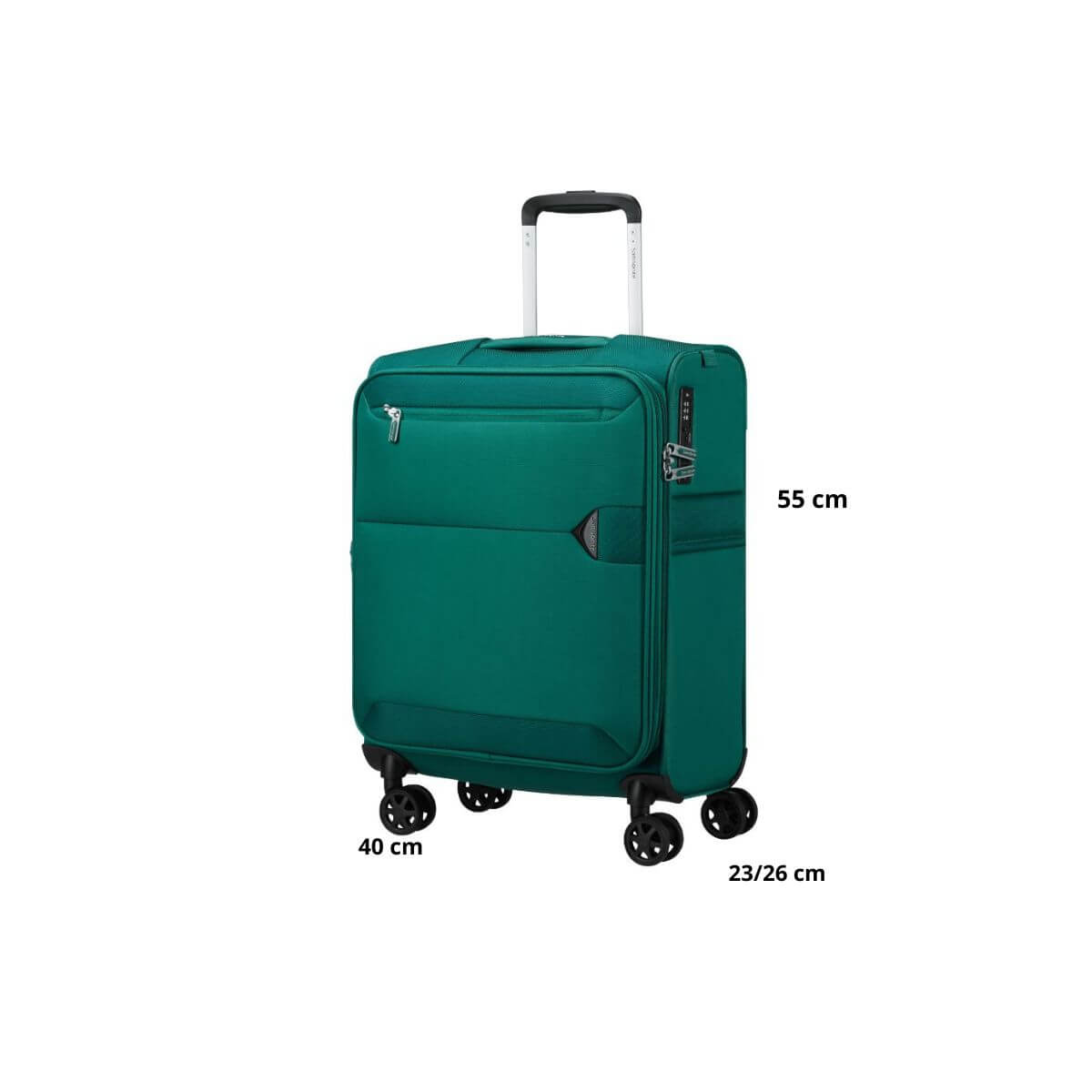 SAMSONITE BAGAGLIO A MANO KO7-005-04 URBIFY PINE GREEN