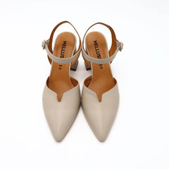 MELLUSO SLINGBACK V412W LATTE