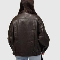 VICOLO GIUBBOTTO TAC0026 MARRONE