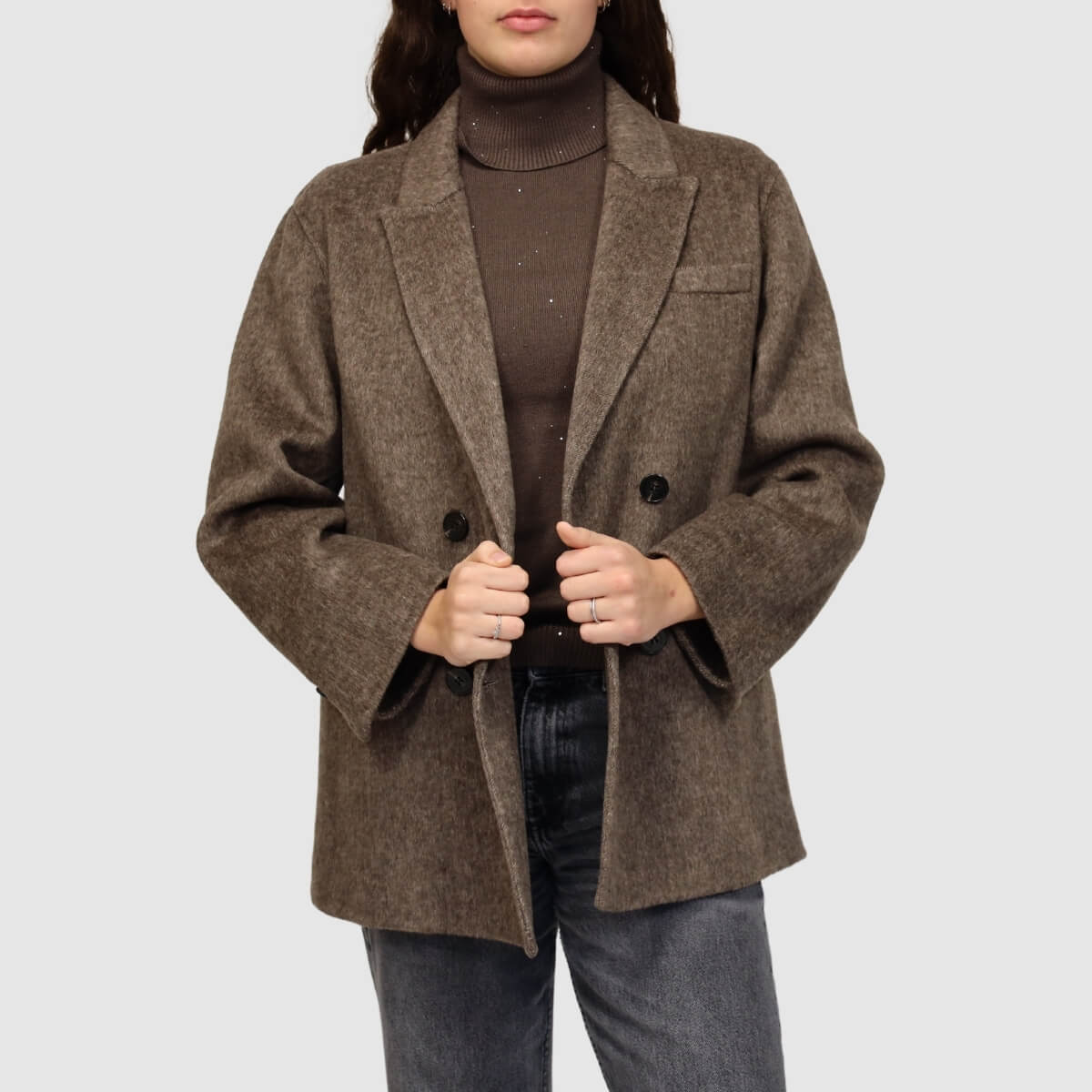 VICOLO GIACCA TAC0083 FANGO