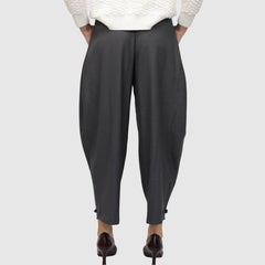 VICOLO PANTALONE TACO156 FUMO