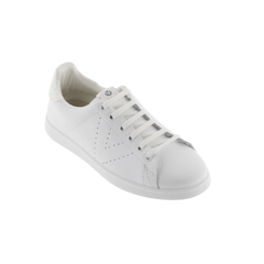 Sneakers Victoria Tennis 1125104 bianche in tela vista laterale