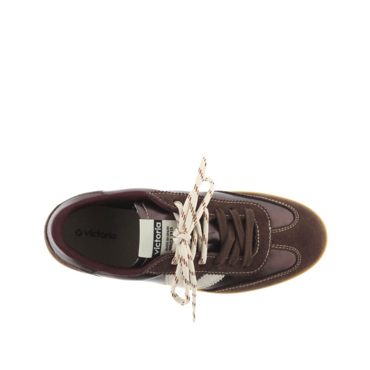 VICTORIA SNEAKERS 1126234 LAMINATO MARRONE