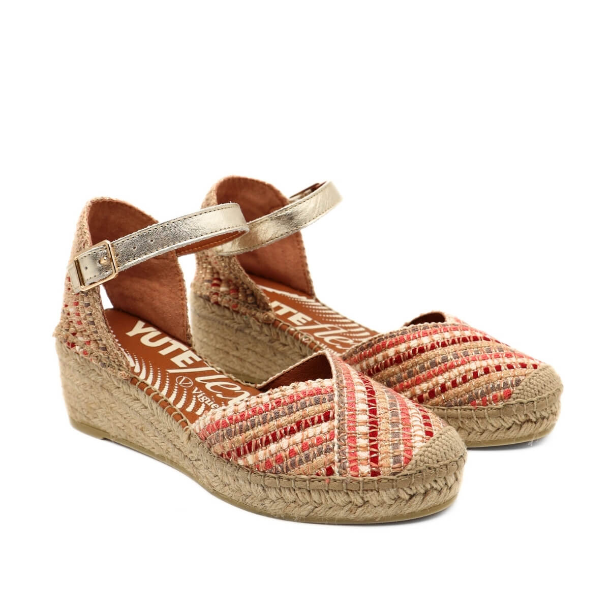 VIGUERA SANDALO ZEPPA ESPADRILLAS YUTEFLEX 2283 BEIGE