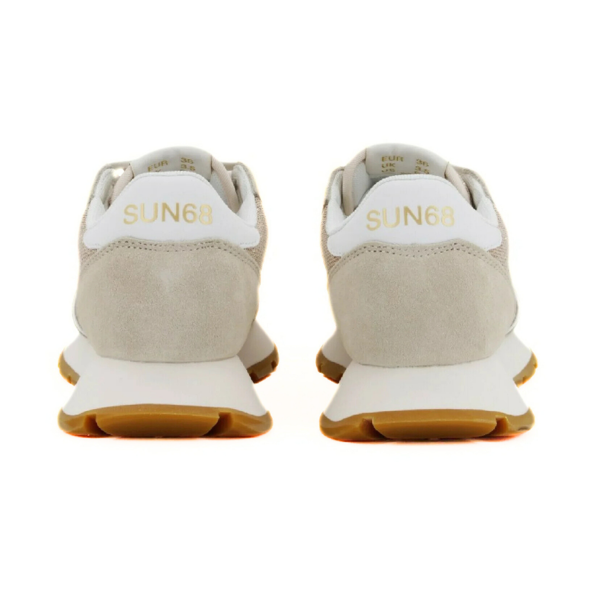 SUN68 SNEAKER Z35203 43 GLITTER ORO