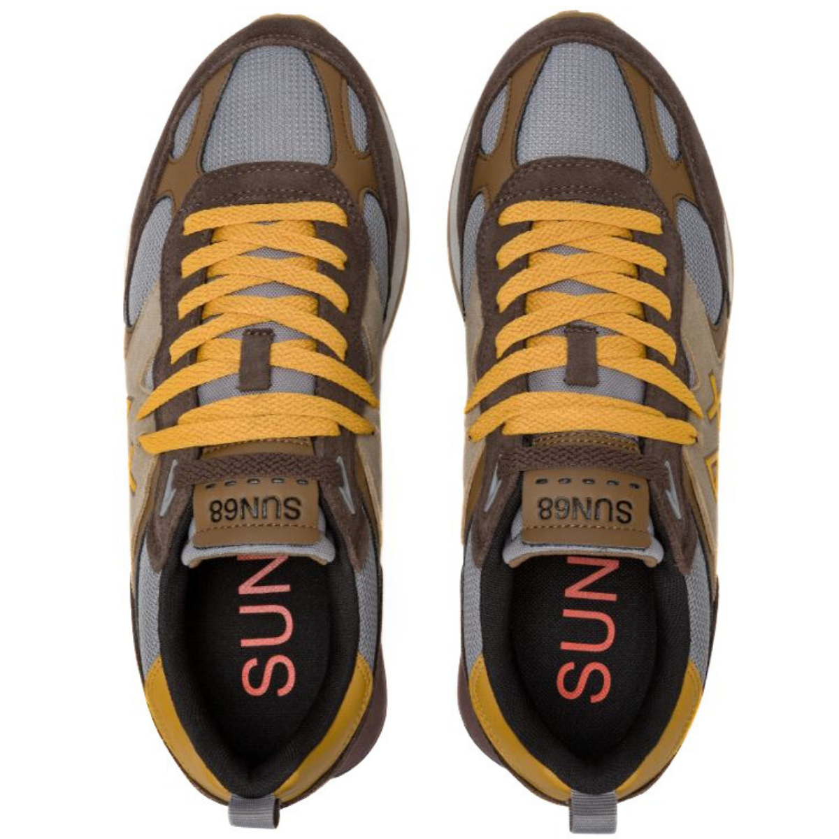 SUN68 SNEAKERS Z45116 08 MARRONE