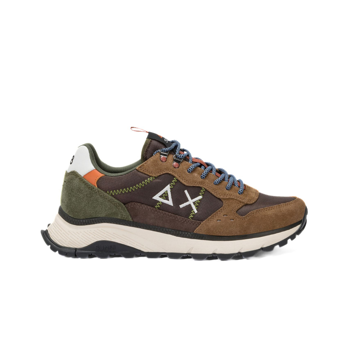 SUN68 SNEAKERS Z45130 08 MARRONE