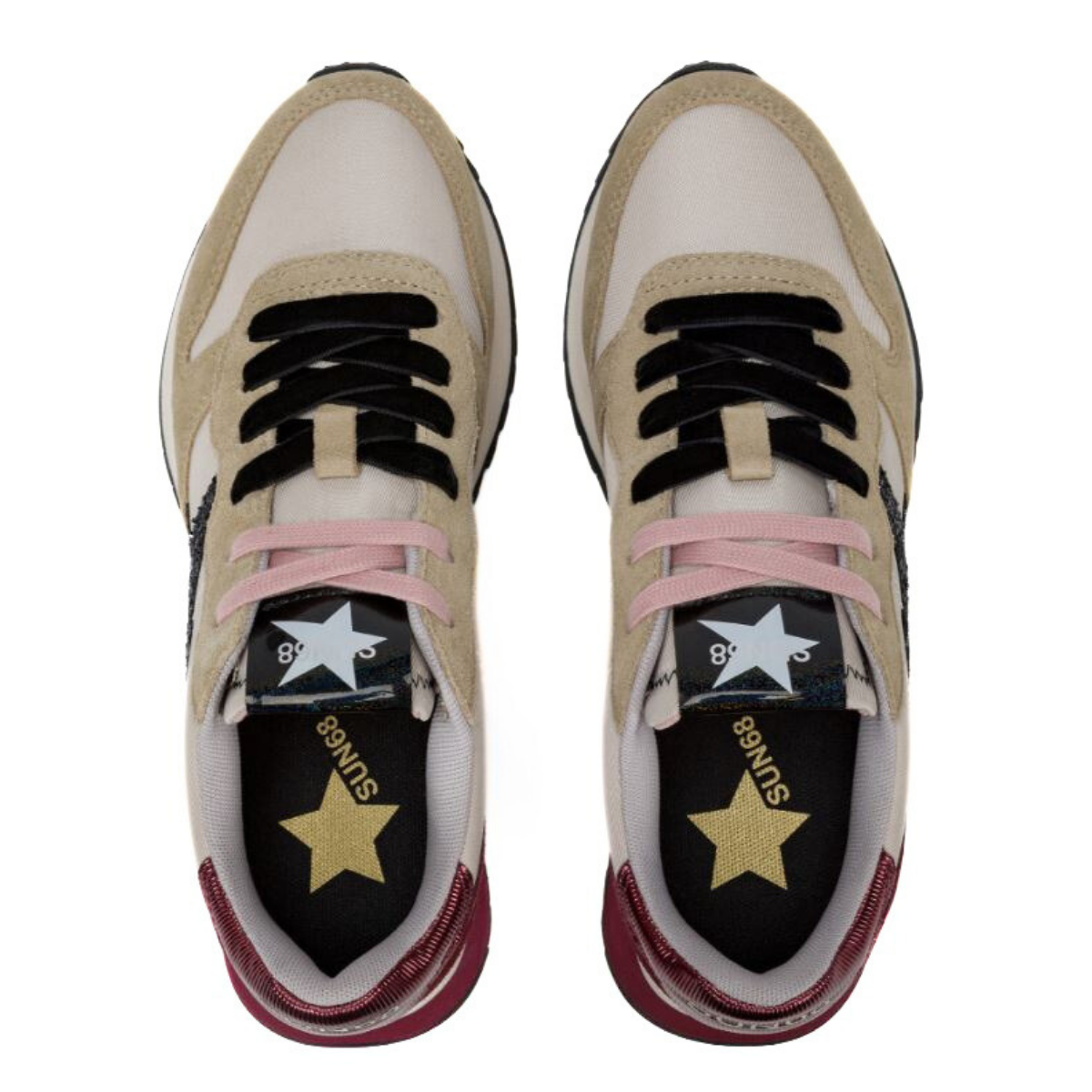 SUN68 SNEAKERS Z45217 1635 BEIGE