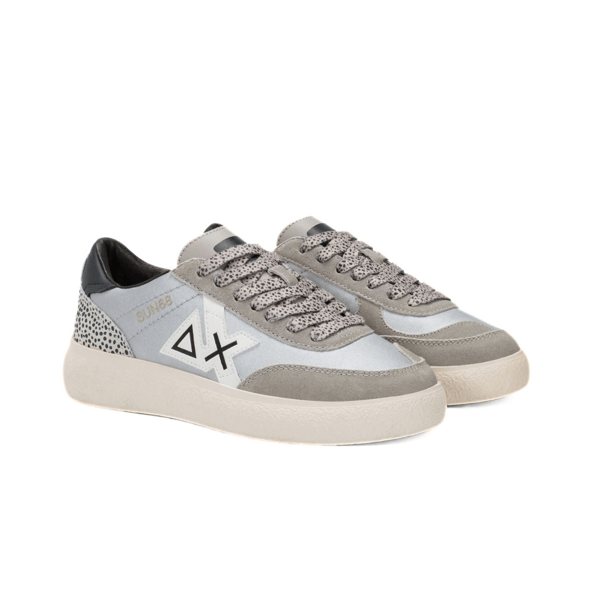 SUN68 SNEAKERS Z45238 44 ARGENTO