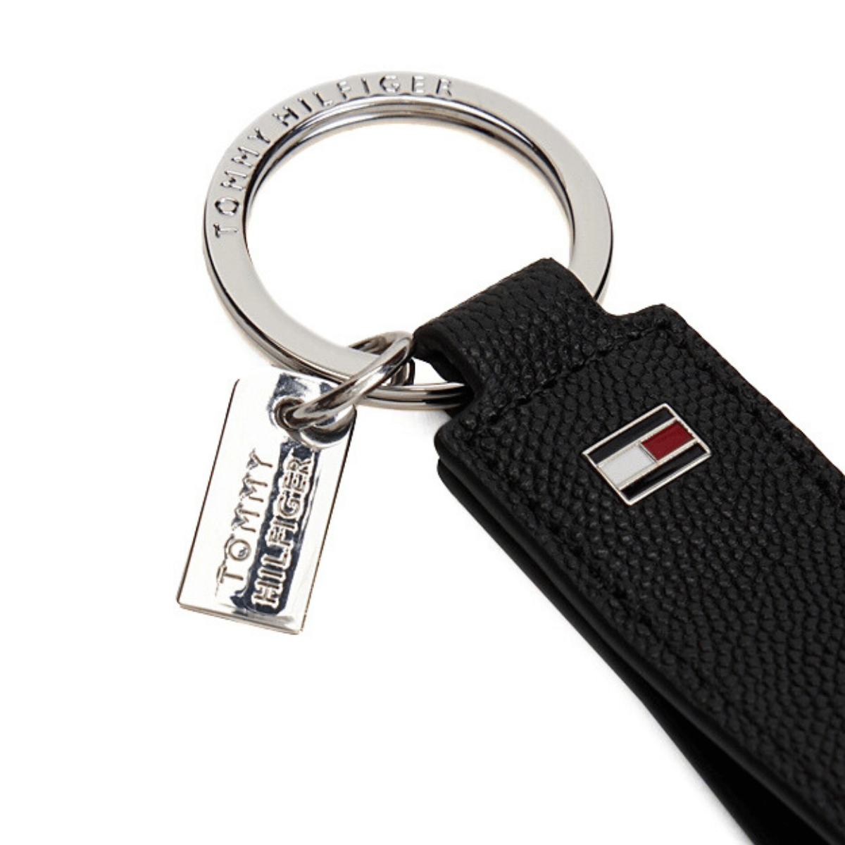 TOMMY HILFIGER SET PORTAFOGLIO PORTACHIAVI AM0AM13604 BDS NERO