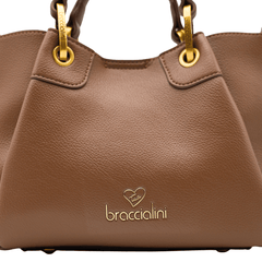 BRACCIALINI BORSA AMY B18500 MARRONE