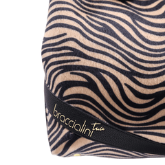 BRACCIALINI BORSA BETH ANIMALIER B18570 ZEBRATO