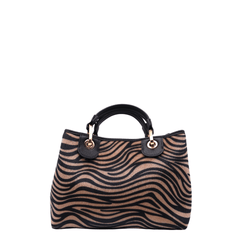 BRACCIALINI BORSA BETH ANIMALIER B18571 ZEBRATO