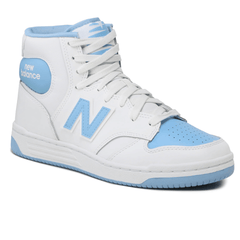 NEW BALANCE SNEAKER BB 480 SCC BIANCO AZZURRO