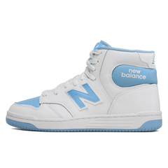 NEW BALANCE SNEAKER BB 480 SCC BIANCO AZZURRO