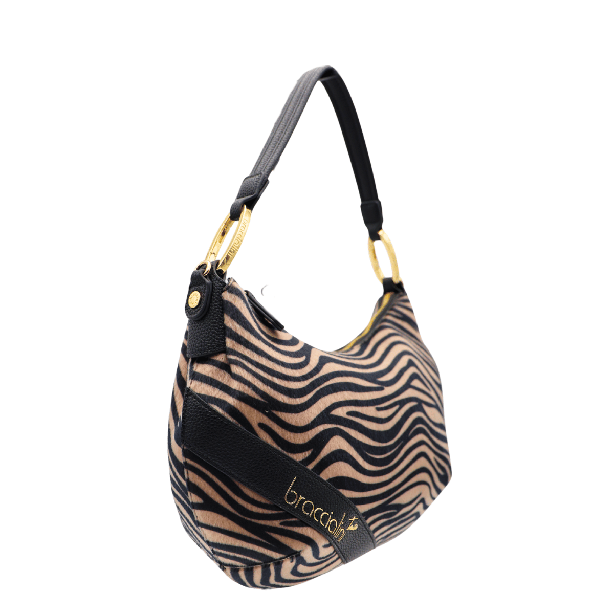BRACCIALINI BORSA BETH ANIMALIER B18572 ZEBRATO