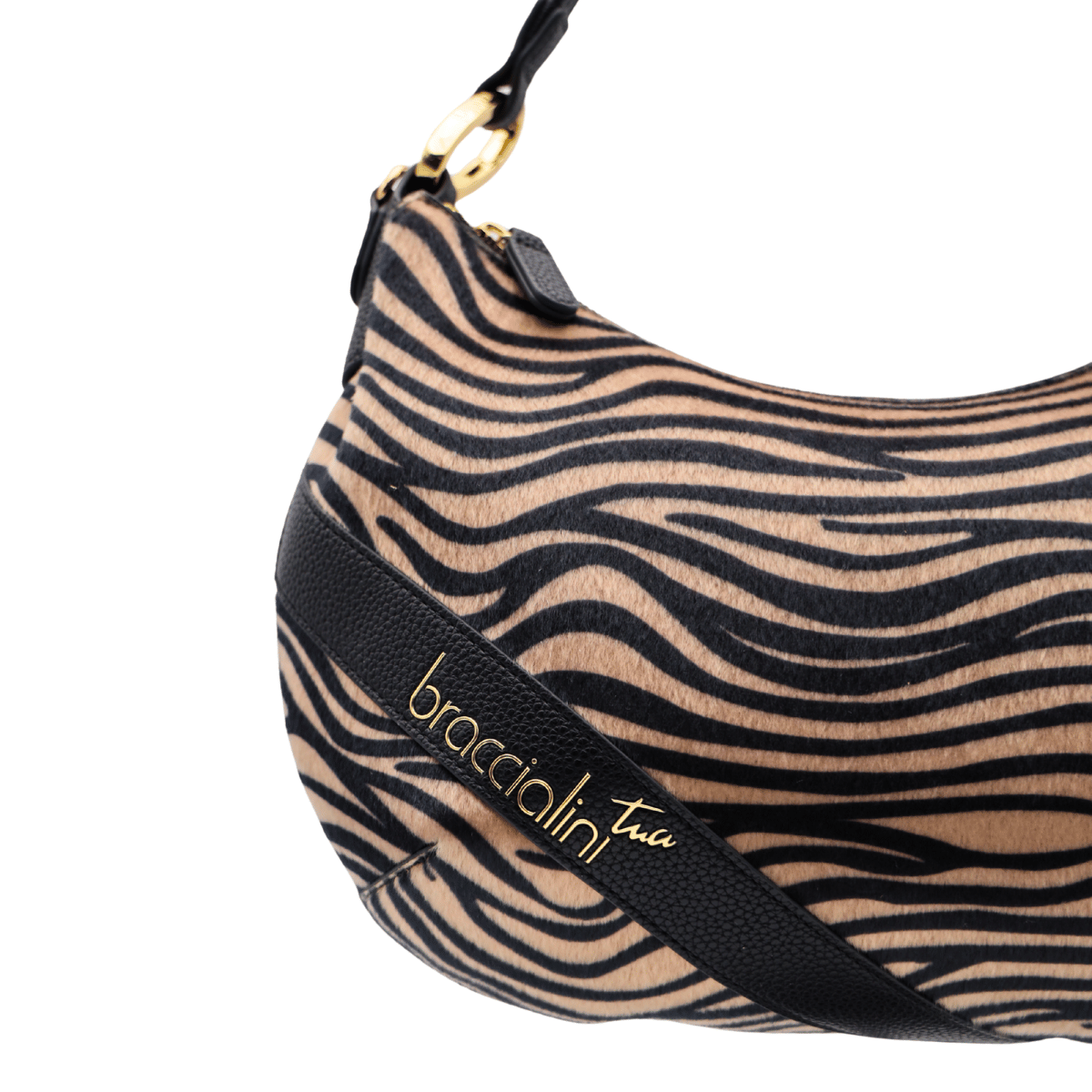 BRACCIALINI BORSA BETH ANIMALIER B18572 ZEBRATO