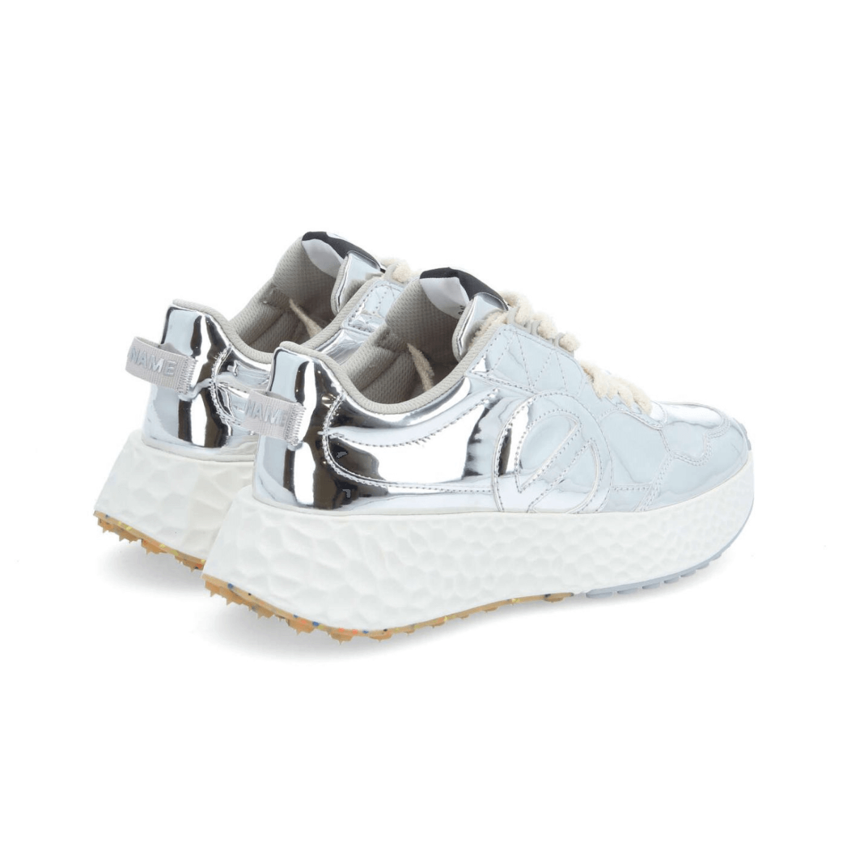 NO NAME SNEAKERS CARTER JOGGER W NNVEMI01AL-EF ARGENTO