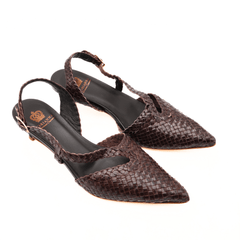 L'ARIANNA SLINGBACK CH 2568 MARRONE