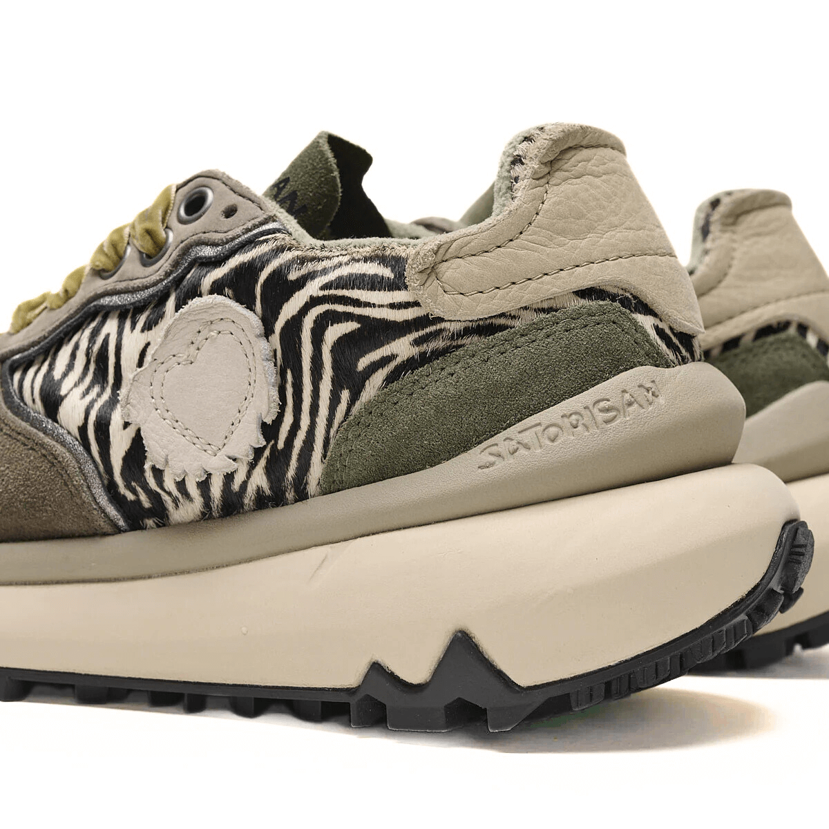 SATORISAN SNEAKERS CHACRONA ANIMALIER