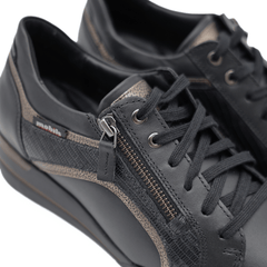 MEPHISTO SNEAKERS CHLEA ZIP NERO