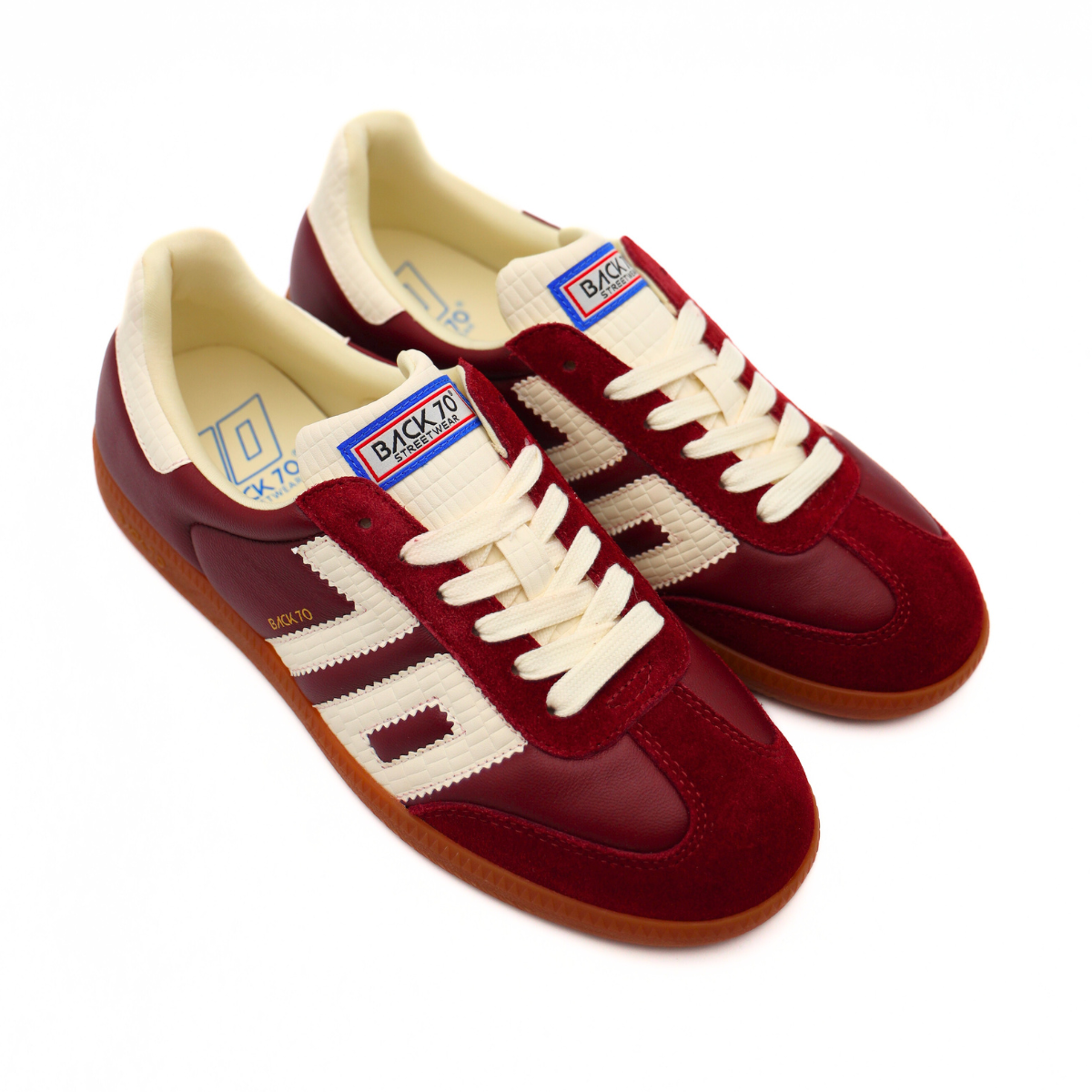 BACK70 SNEAKERS CLOUD N26 BORDEAUX