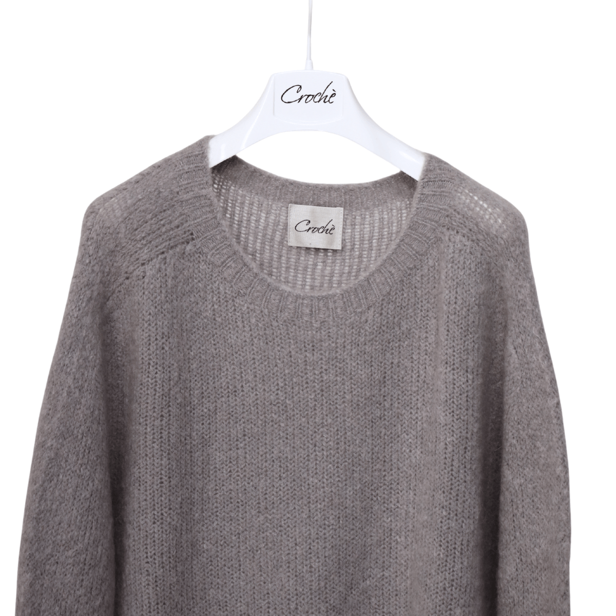 CROCHÈ MAGLIONE CR09310 GRIGIO