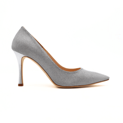 MELLUSO DÉCOLLETÉ D189 MICROGLITTER ARGENTO