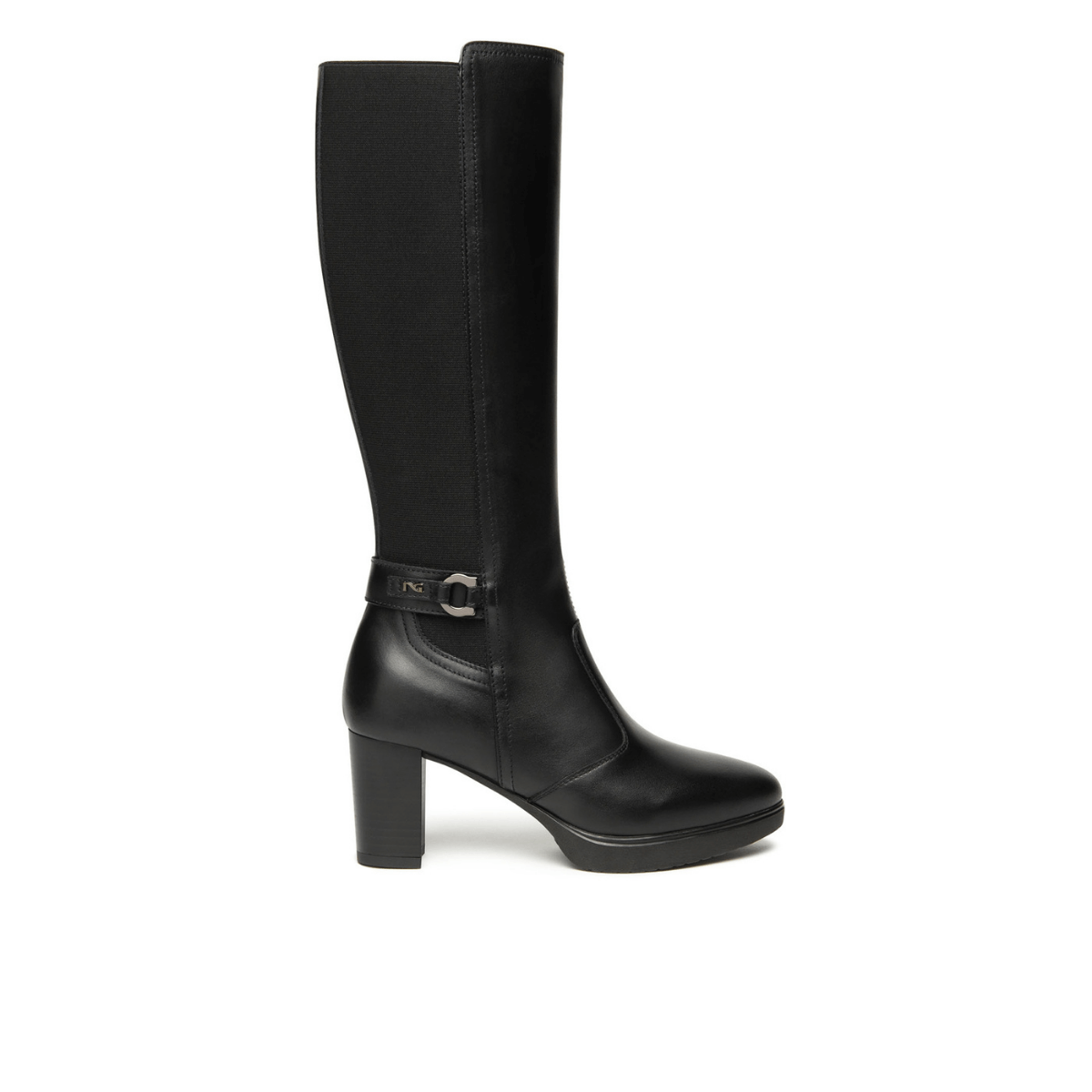 NERO GIARDINI STIVALE I514600D 100 ELASTICO NERO