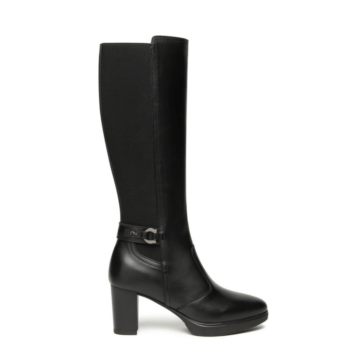 NERO GIARDINI STIVALE I514600D 100 ELASTICO NERO
