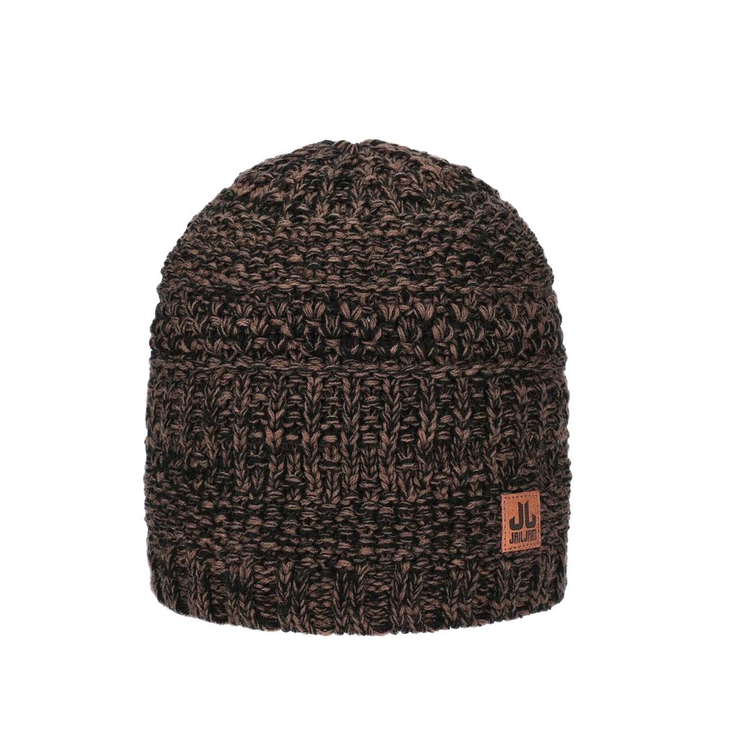 Cappello JAIL JAM JA4595 Marrone in filato morbido
