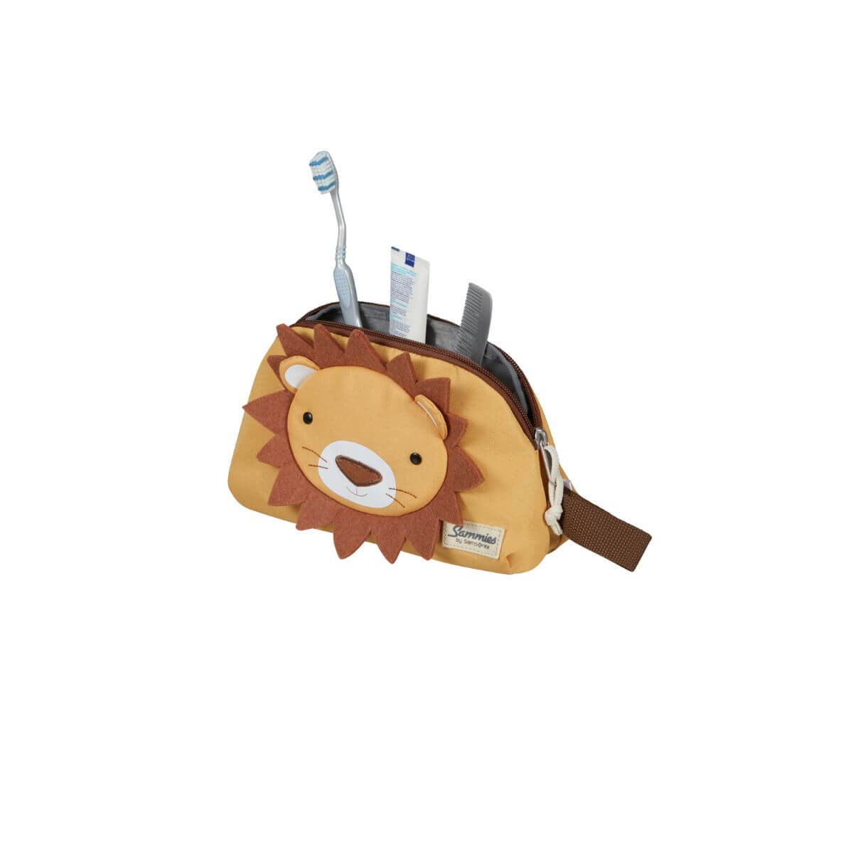 SAMSONITE BEAUTY CASE KD7-013-16 HAPPY SAMMIES ECO LION LESTER