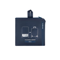 Cover per valigie protettiva colore Midnight Blue con tessuto elasticizzato
