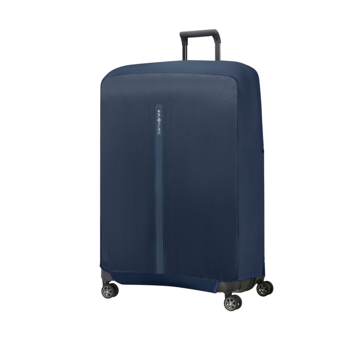 Cover per valigie protettiva colore Midnight Blue con tessuto elasticizzato