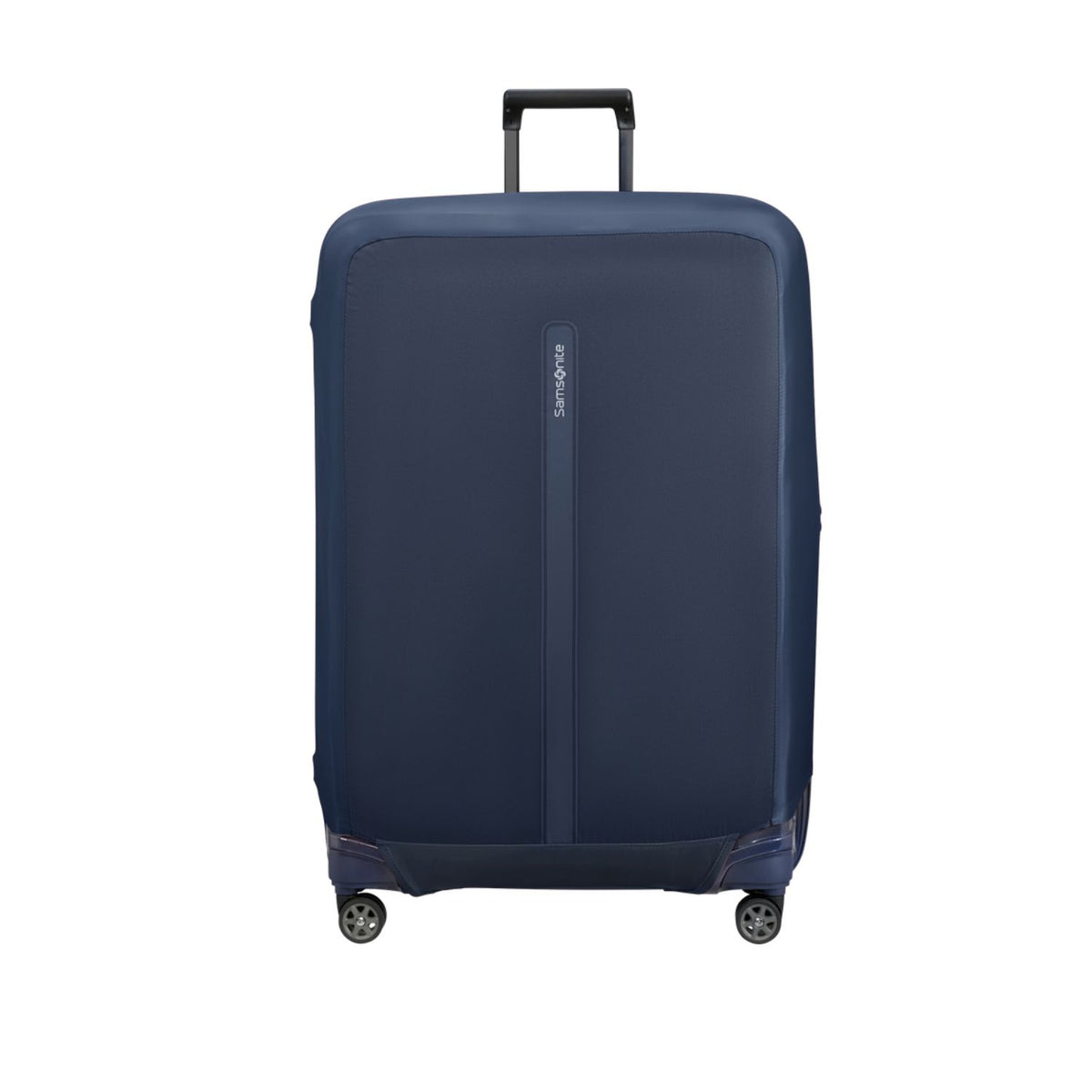 Cover per valigie protettiva colore Midnight Blue con tessuto elasticizzato