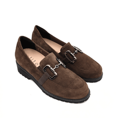 ÈLITE TOMASI MOCASSINO LEANDRA ACCESSORIO MARRONE