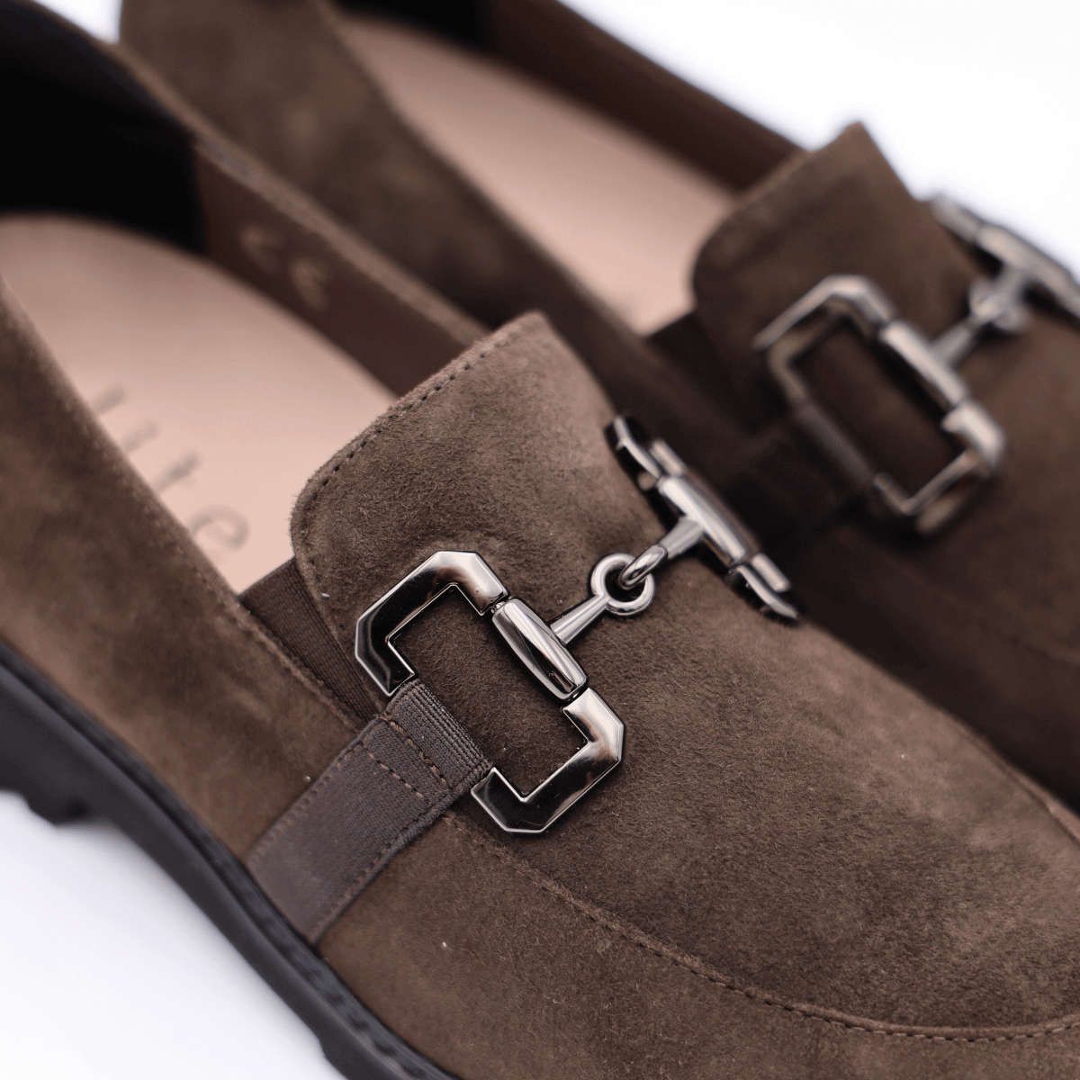 ÈLITE TOMASI MOCASSINO LEANDRA ACCESSORIO MARRONE