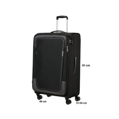 AMERICAN TOURISTER TROLLEY GRANDE MD6-003-09 PULSONIC NERO