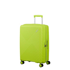 Valigia Diablast da stiva con superficie in polipropilene resistente.