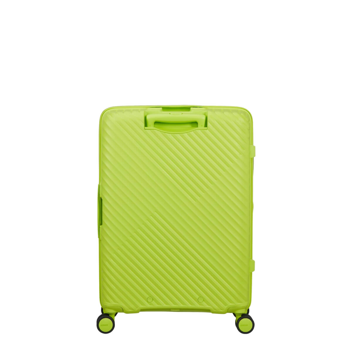 Valigia Diablast da stiva con superficie in polipropilene resistente.