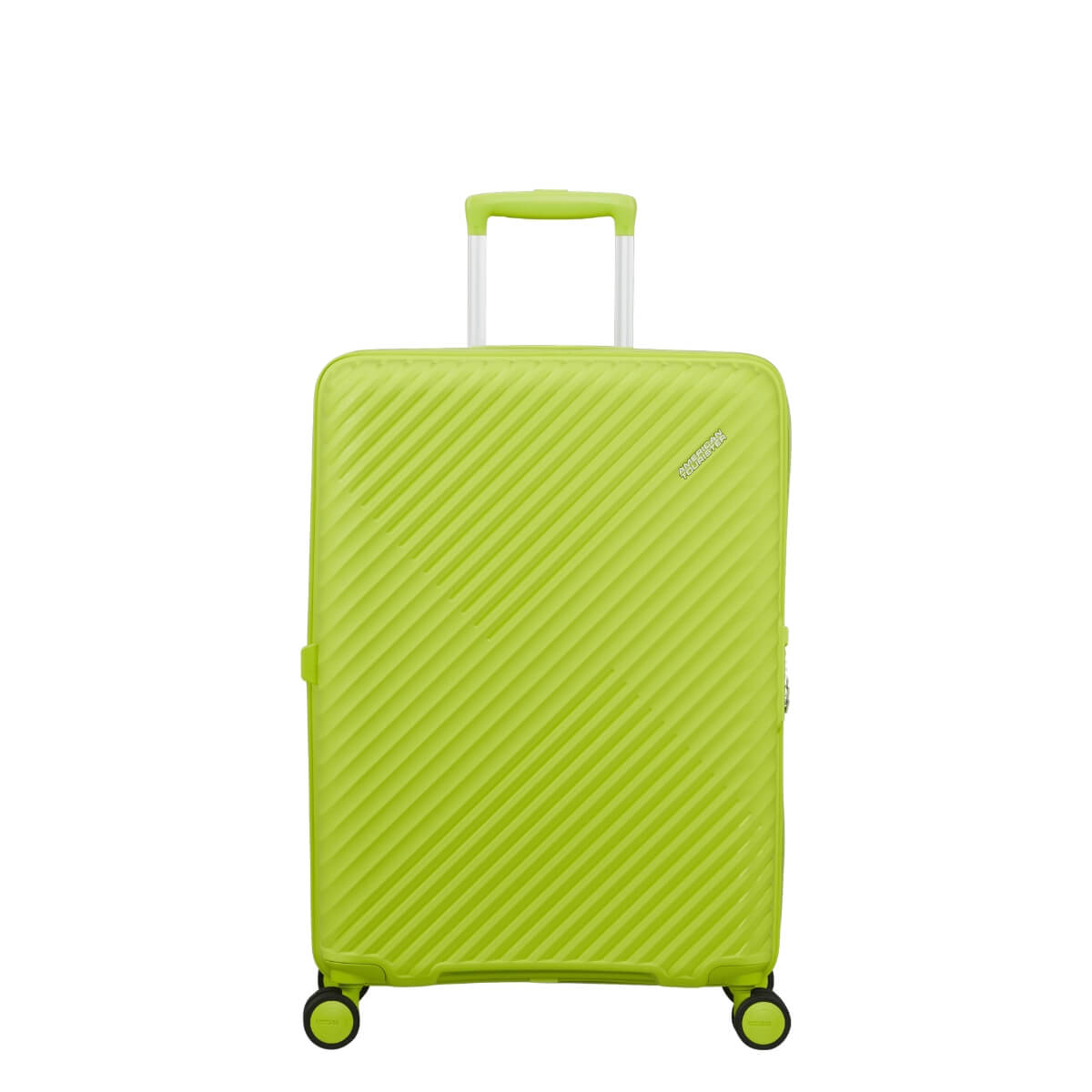 Valigia Diablast da stiva con superficie in polipropilene resistente.