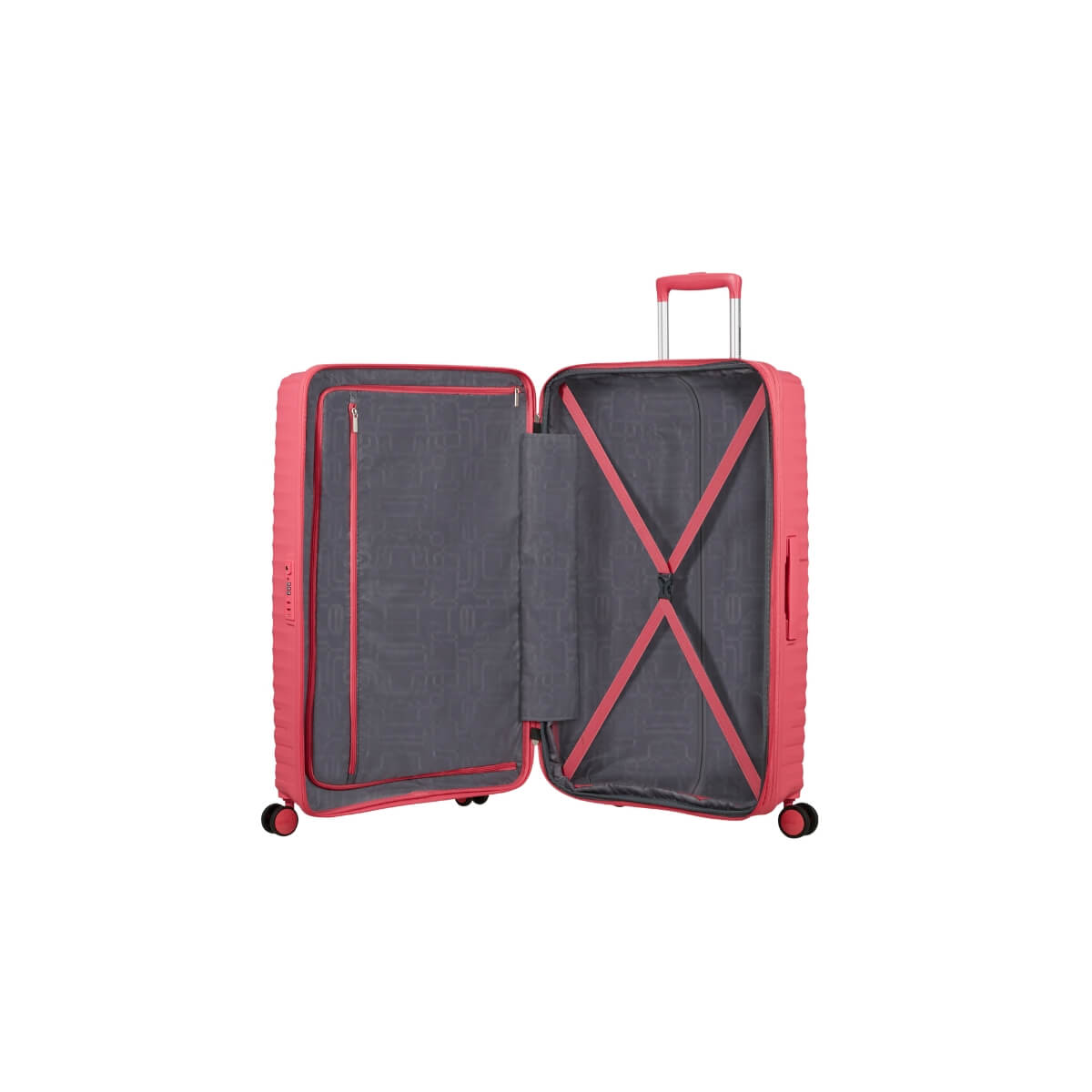 Valigia da stiva Diablast 78cm in polipropilene rigido