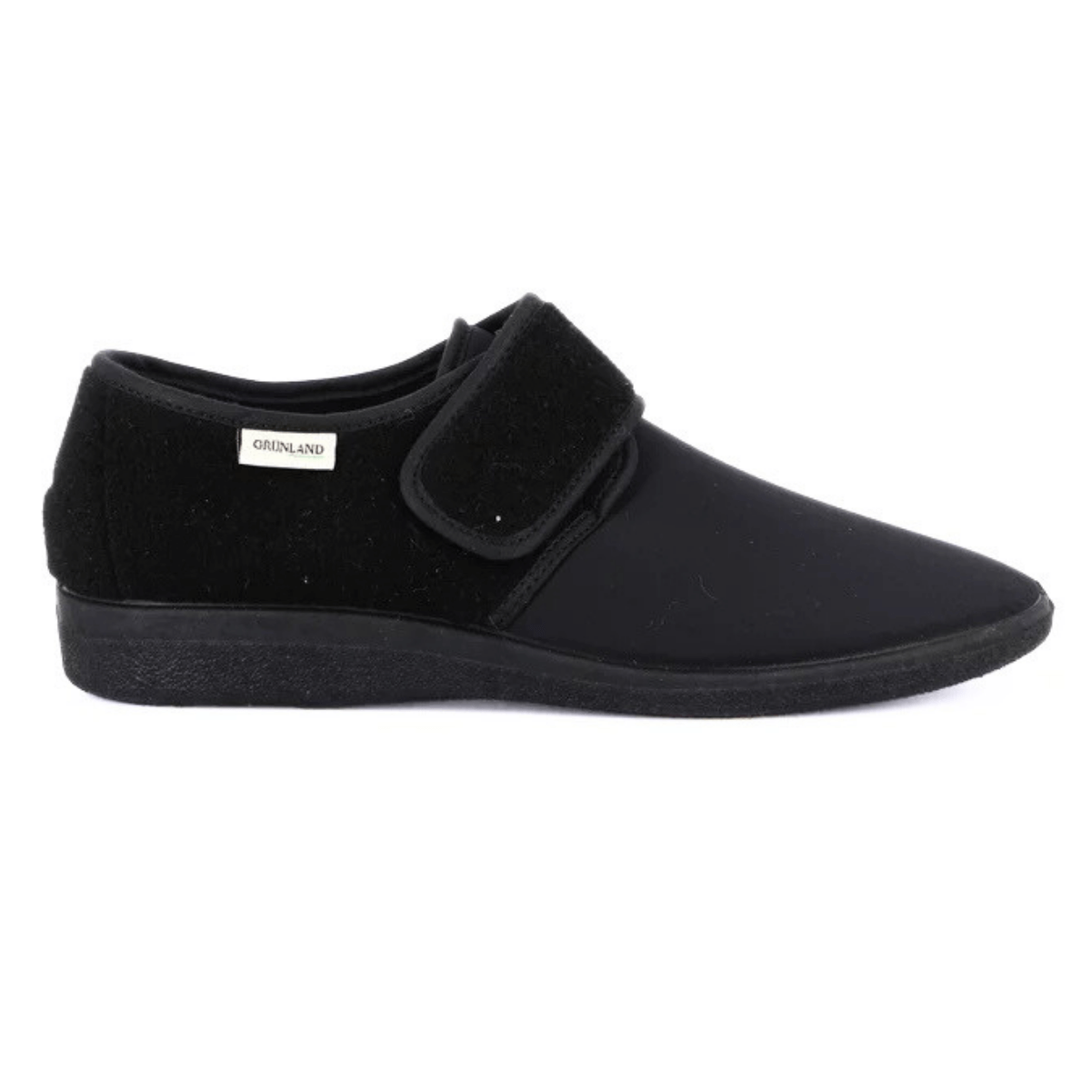 GRÜNLAND PANTOFOLA PA0177 STRAPPO NERO