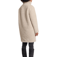 RINO&PELLE CAPPOTTO ENA TEDDY PANNA